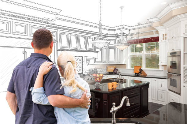 Professional Kitchen Island Installation technician working in Glen Gardner, NJ